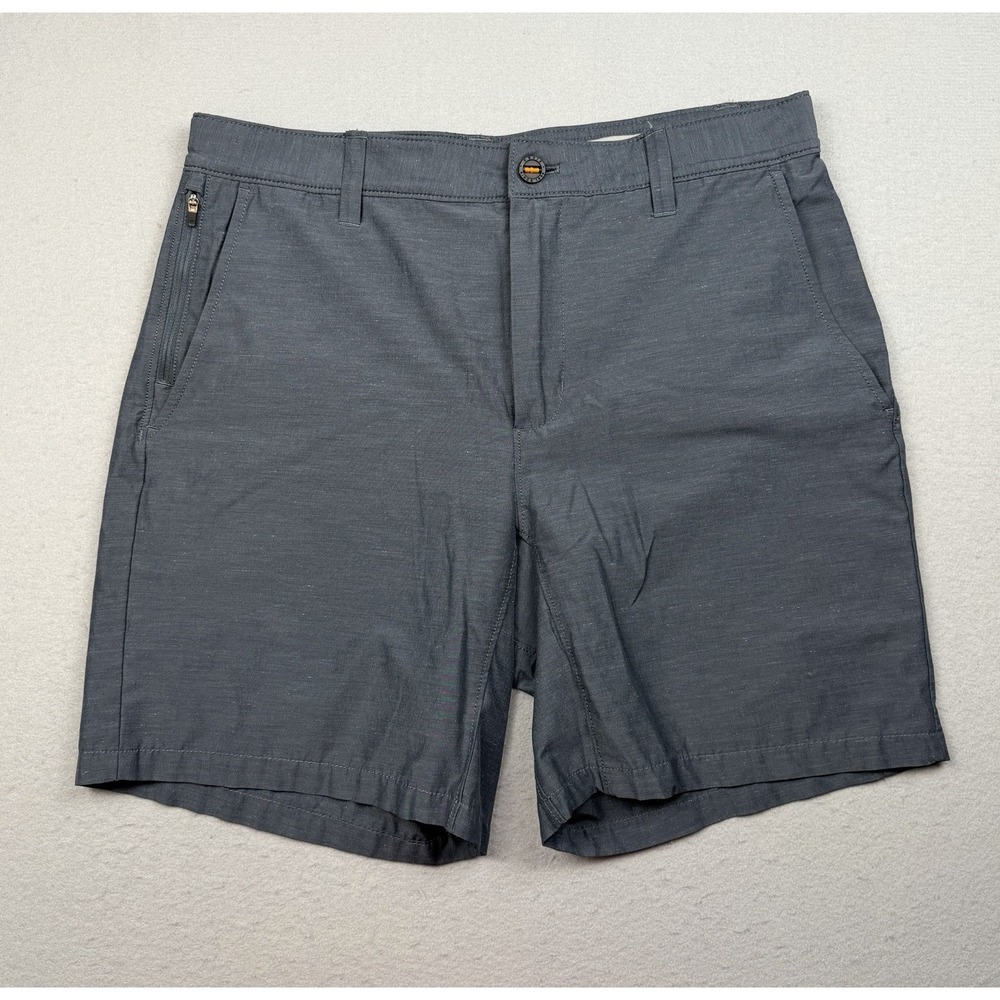 New Mens Orvis Tech Short Slate Blue Size 34